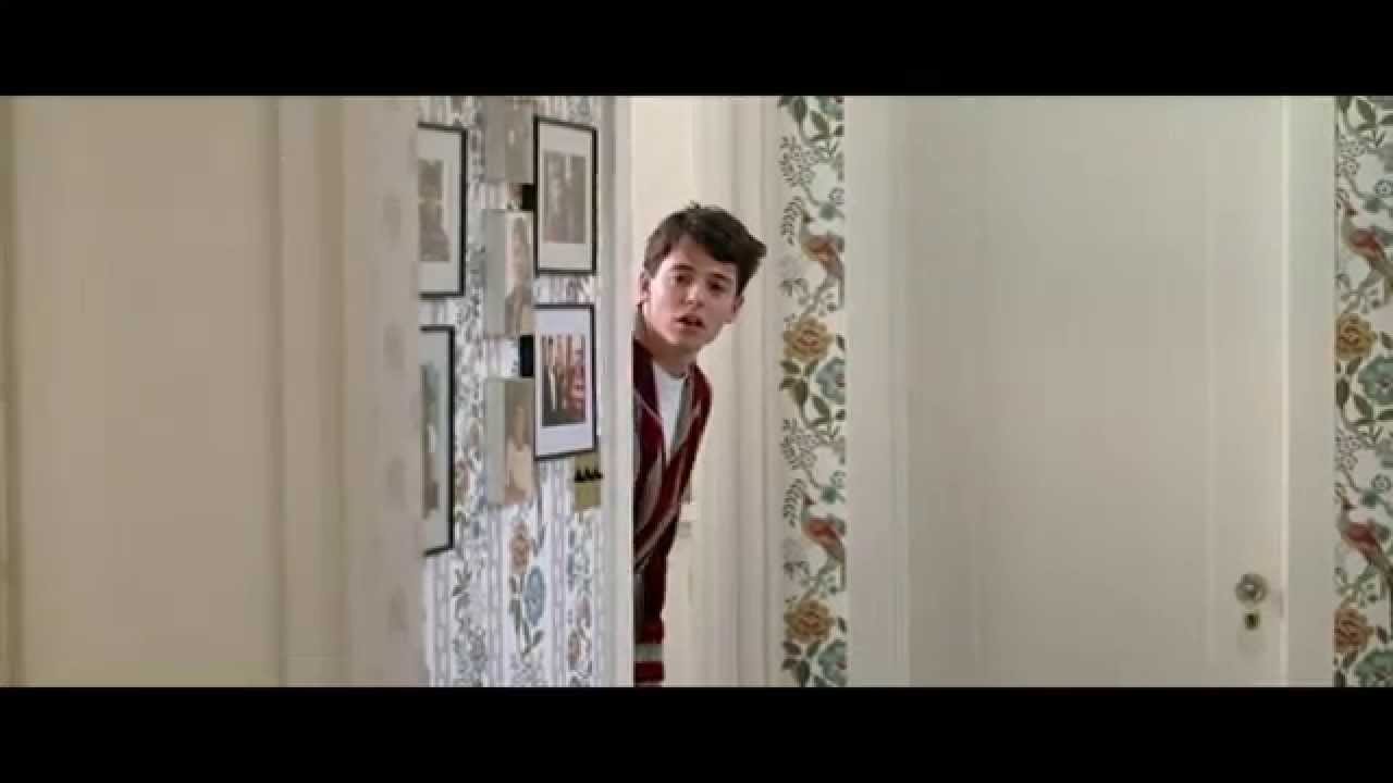 Ferris Bueller, reads "You're still here?" - Sidebar: this is the greatest movie of all time, right?