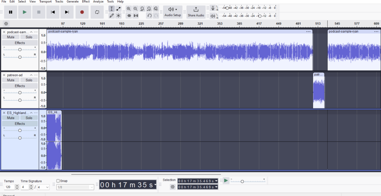 24% of podcasters also use Audacity as their podcast editor of choice